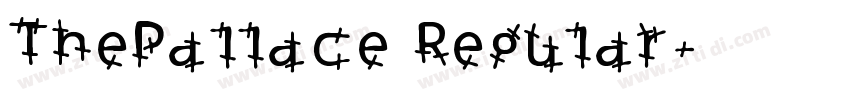 ThePallace Regular字体转换
